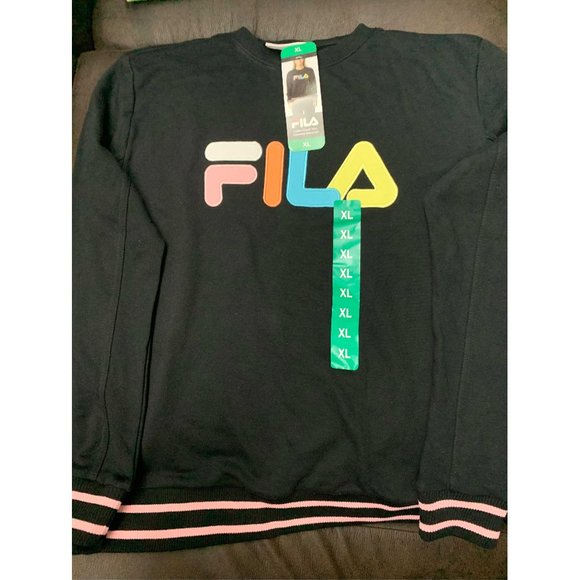 New!!! Fila Ladies French Terry Crewneck - Picture 7 of 7